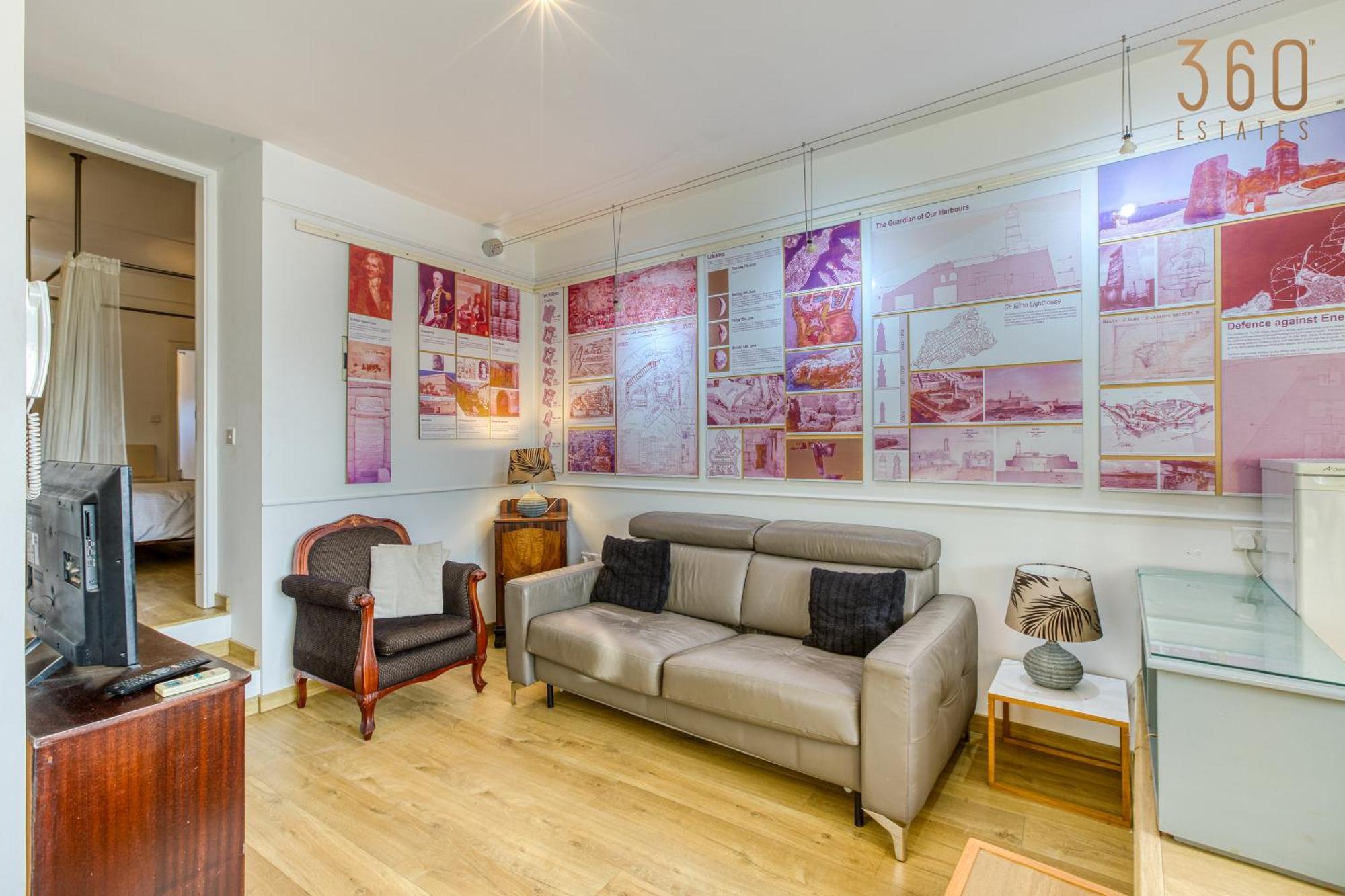 Comfortable 1Br Home With Maltese Balcony In Valletta By 360 Estates Zewnętrze zdjęcie
