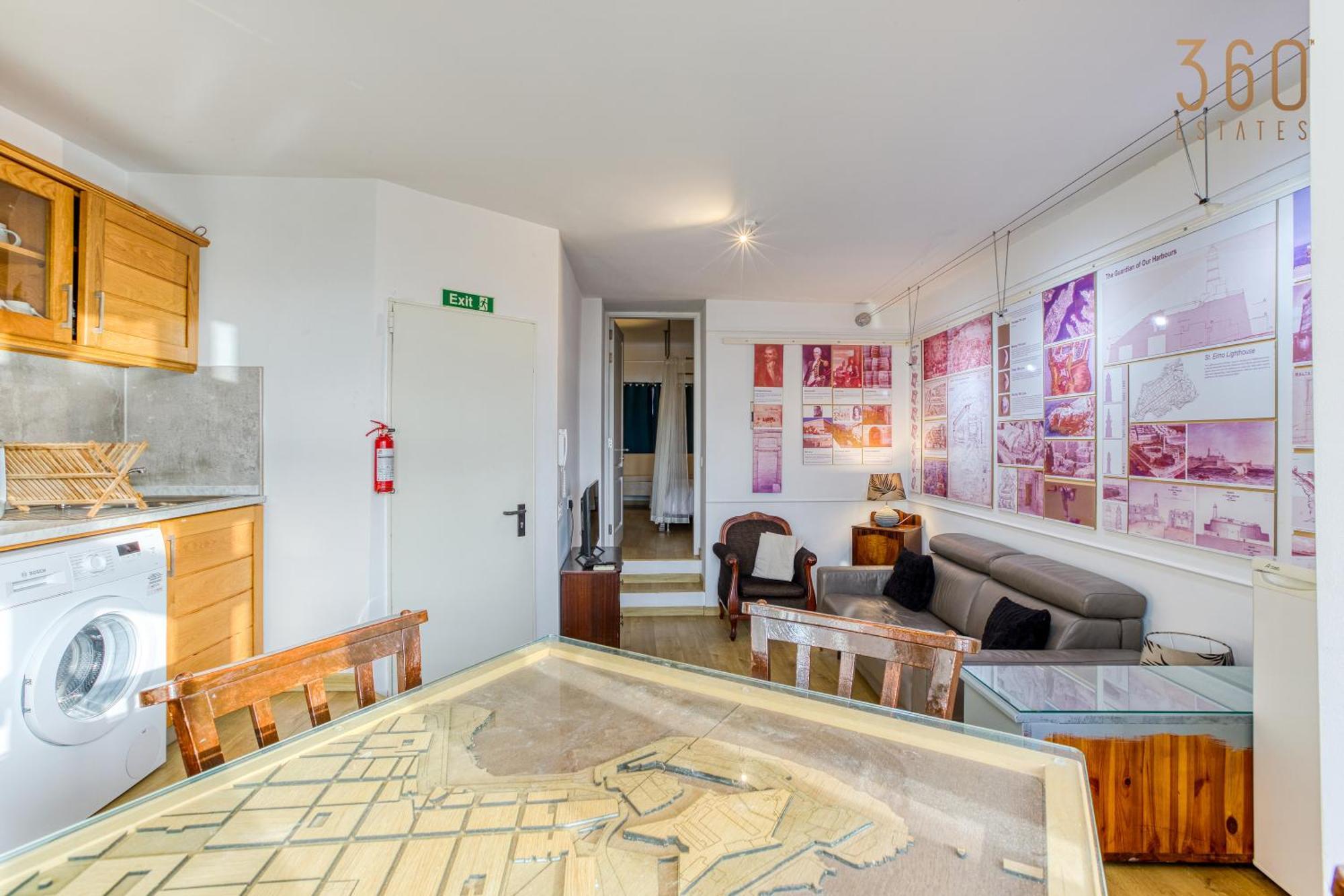 Comfortable 1Br Home With Maltese Balcony In Valletta By 360 Estates Zewnętrze zdjęcie