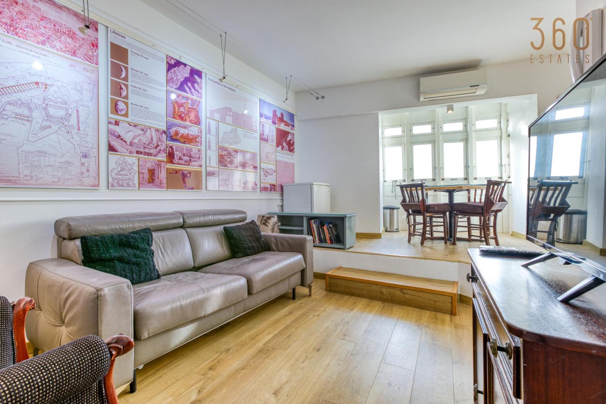 Comfortable 1Br Home With Maltese Balcony In Valletta By 360 Estates Zewnętrze zdjęcie